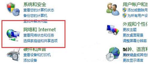 网络和internet选项